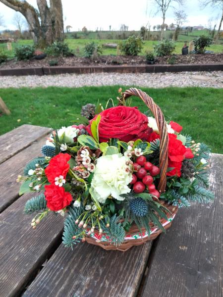 Christmas Berry Basket